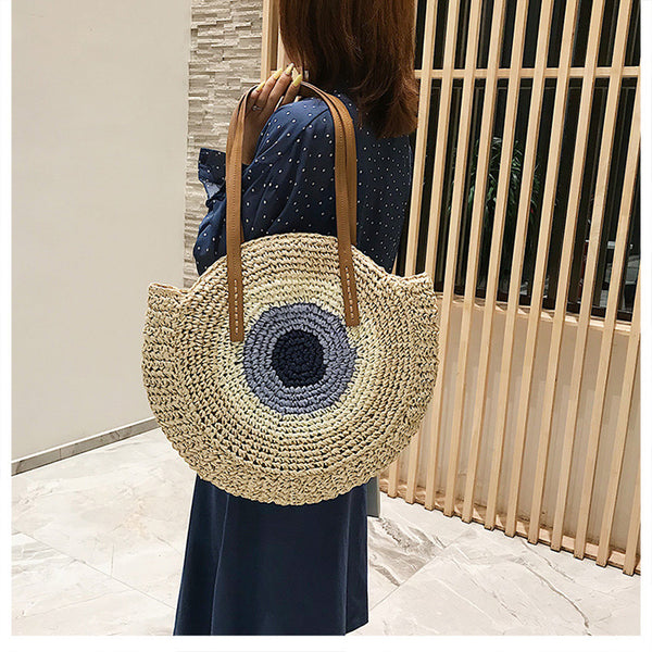 Evil Eye Straw Bag – Heidi Lifestyle Design