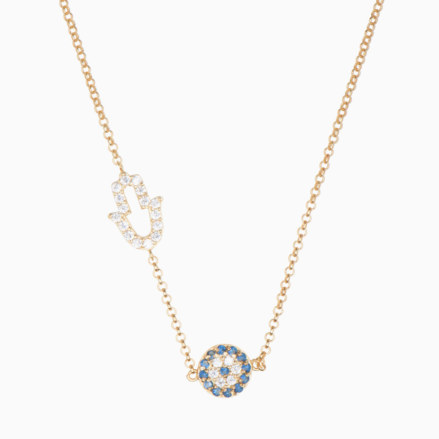 Lexa Sterling Silver Necklace - Evil Eye Collective
