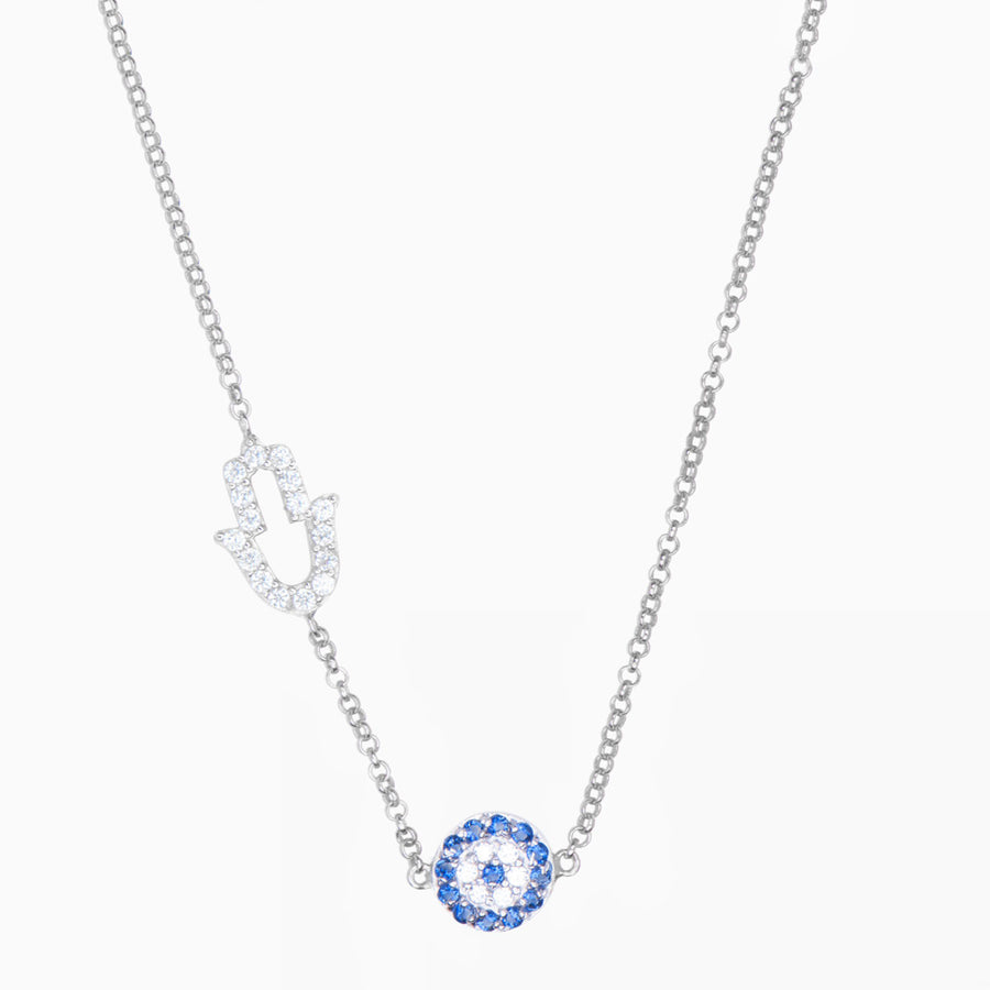 Lexa Sterling Silver Necklace - Evil Eye Collective