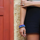 Vithia Glass Evil Eye Beaded Bracelet - Evil Eye Collective