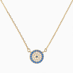 Lyssia Sterling Silver Necklace - Evil Eye Collective