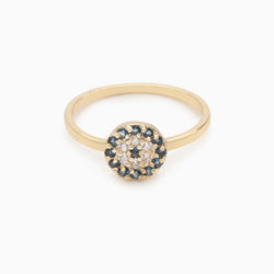 Mimi Sterling Silver Ring - Evil Eye Collective
