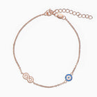 Nika Infinity Sterling Silver Bracelet - Evil Eye Collective