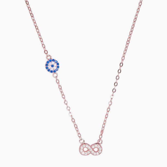 Eva Sterling Silver Necklace - Evil Eye Collective