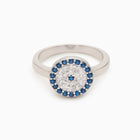 Joanna Sterling Silver Ring - Evil Eye Collective
