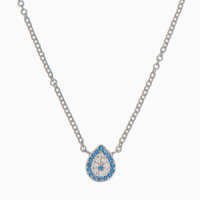 Iryna Sterling Silver Necklace - Evil Eye Collective