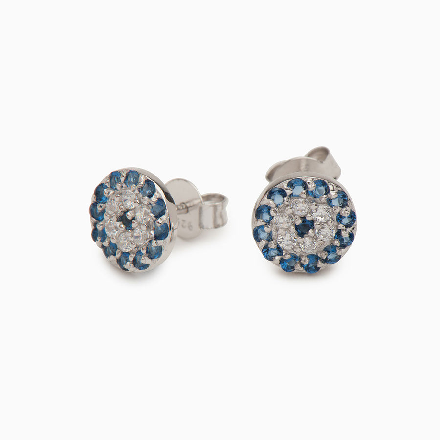 Dina Sterling Silver Earrings - Evil Eye Collective