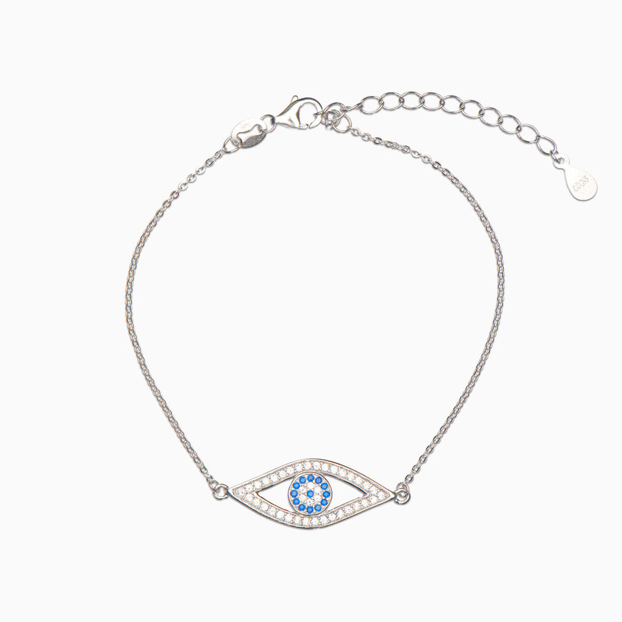 Nasia Sterling Silver Bracelet - Evil Eye Collective