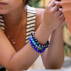 Vithia Glass Evil Eye Beaded Bracelet - Evil Eye Collective