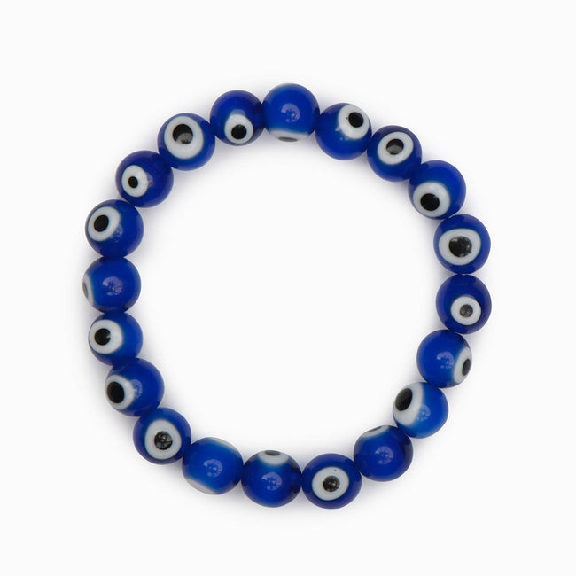 Vithia Glass Evil Eye Beaded Bracelet - Evil Eye Collective