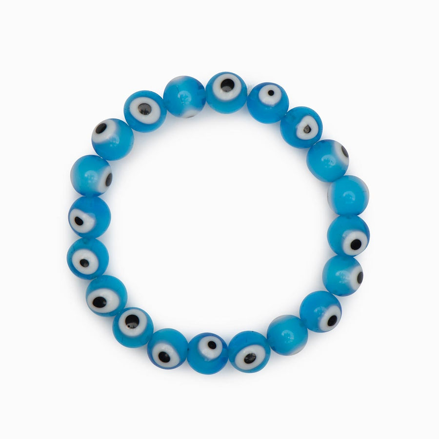 Vithia Glass Evil Eye Beaded Bracelet - Evil Eye Collective