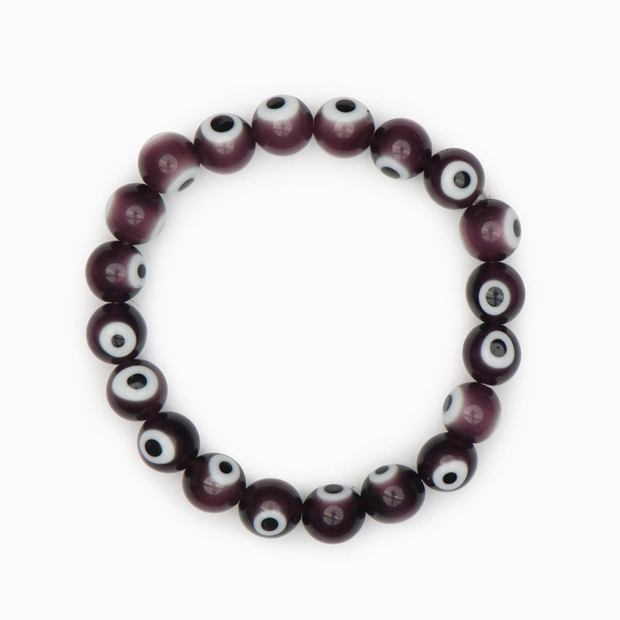 Vithia Glass Evil Eye Beaded Bracelet - Evil Eye Collective