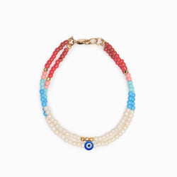 Anna Beaded Bracelet - Evil Eye Collective