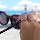 Joanna Sterling Silver Ring - Evil Eye Collective