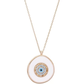 Angela Sterling Silver Charm Necklace - Evil Eye Collective