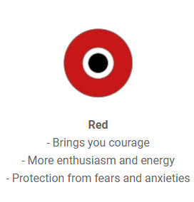 Zaiki Red Beaded Evil Eye Bracelet