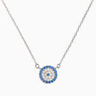 Lyssia Sterling Silver Necklace - Evil Eye Collective