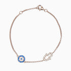 Andrea Sterling Silver Bracelet - Evil Eye Collective